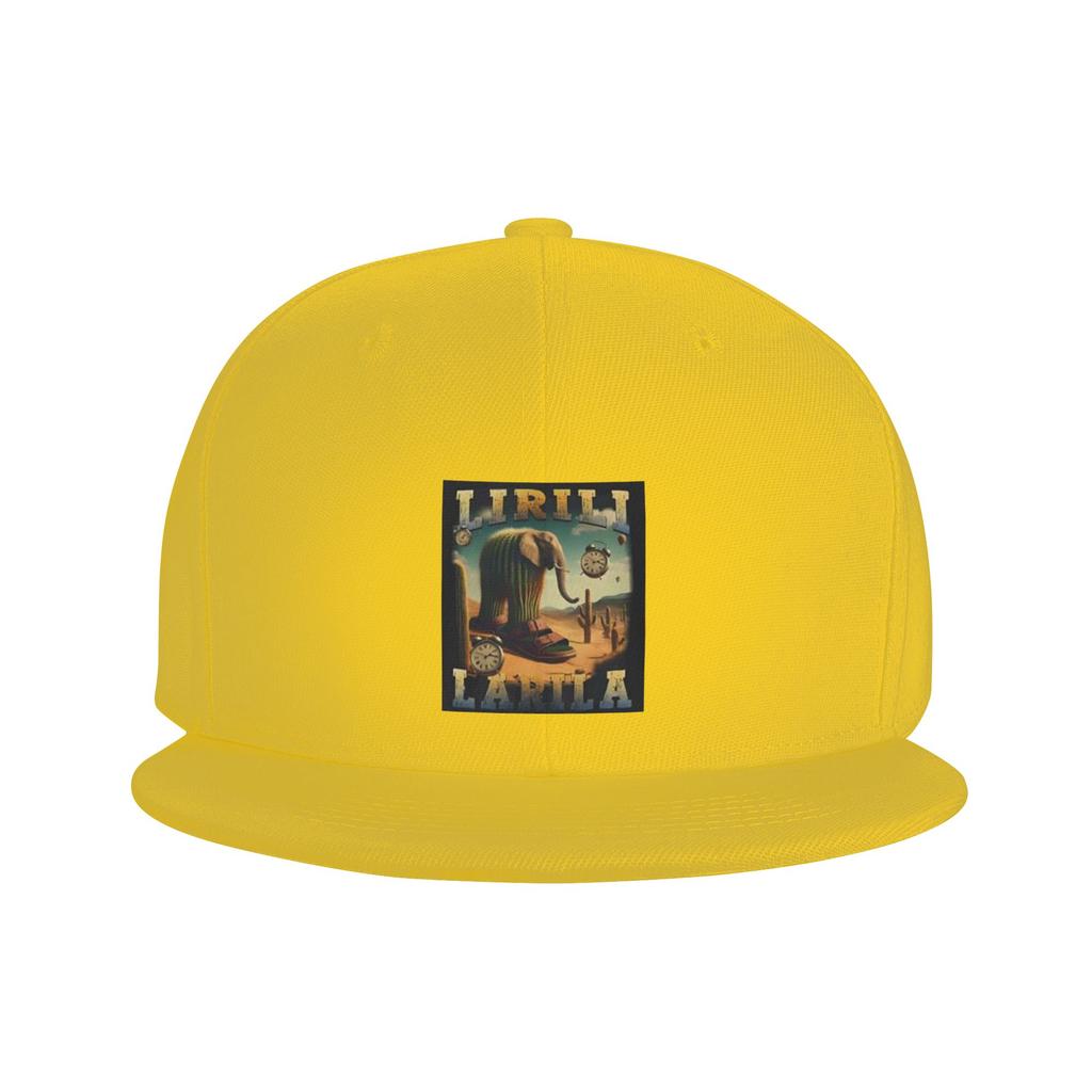Lirili Larila Funny Italian Brainrot Meme Baseball Caps Snapback Fashion Baseball Hats Casual Casquette Outdoor for Unisex