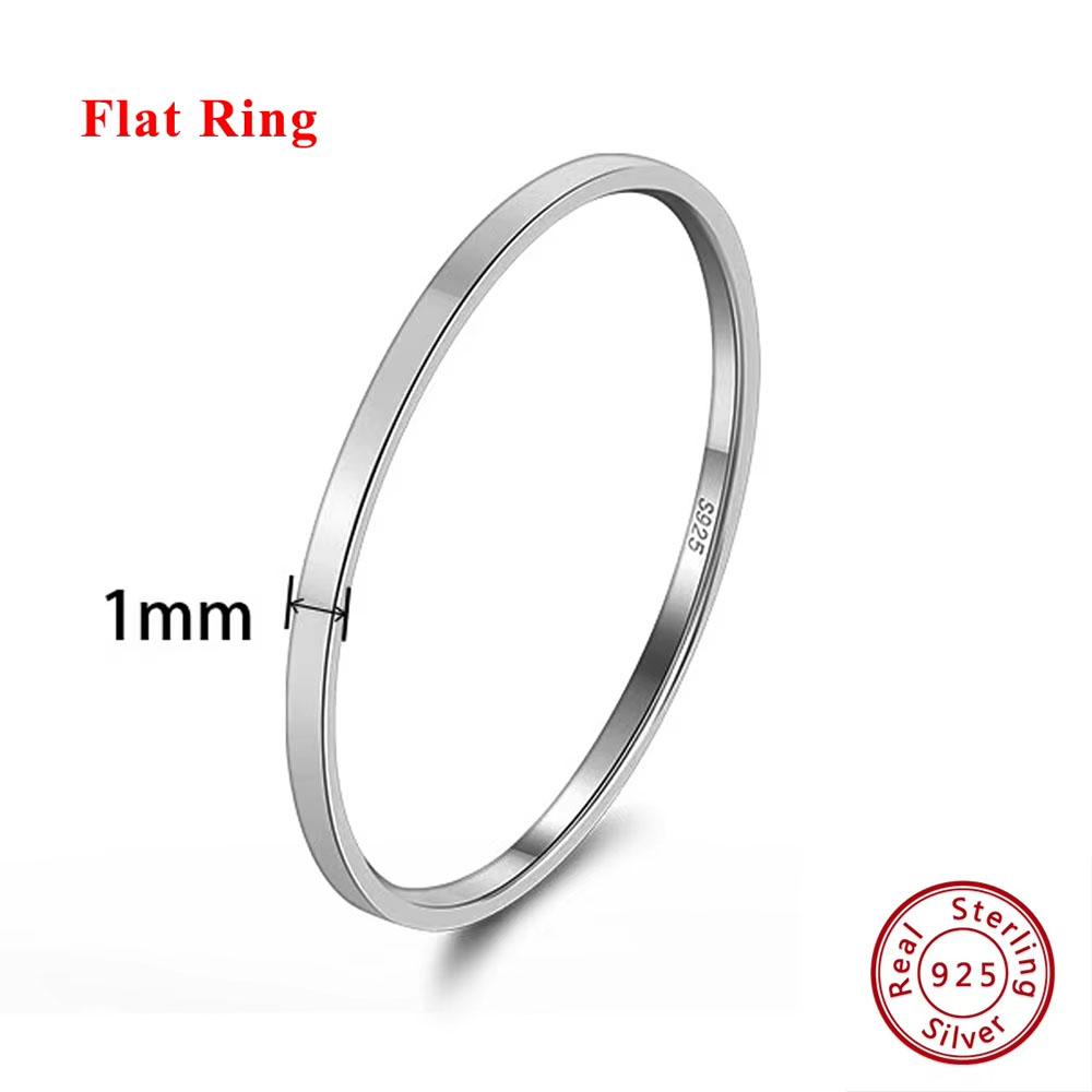 

Effie Queen Fashion 925 Sterling Silver Ring Perfect Polished Simple Design Unisex Jewelry Propose Wedding Jewelry Gift APR33 8