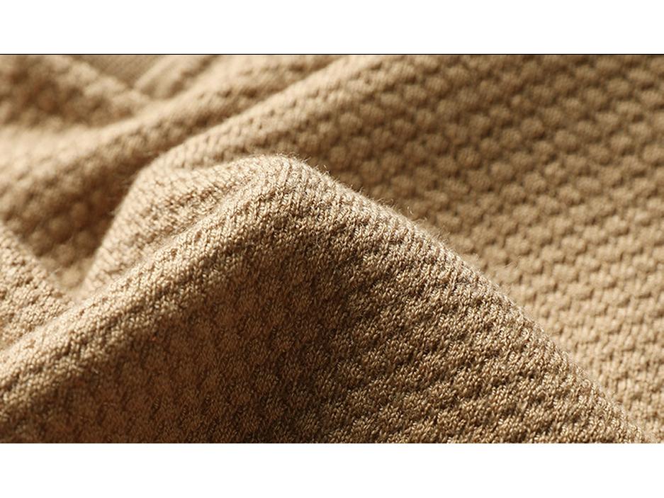 Men's 2025 Autumn/Winter Casual Knitwear: Fashionable Thin Long-Sleeve Loose Fit Sweater T-Shirt