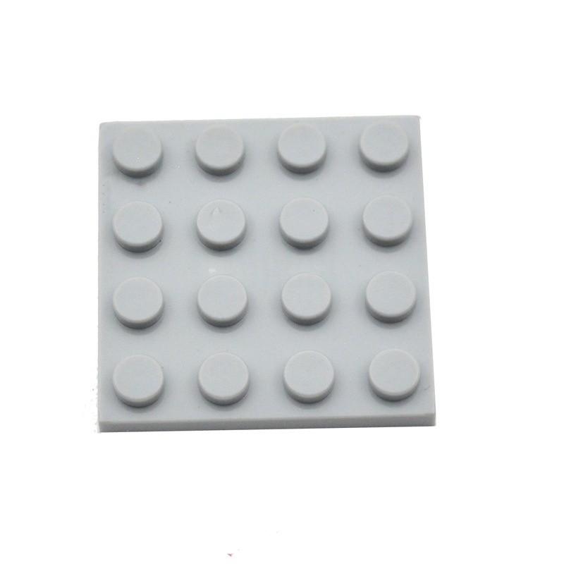 15PCS 4x4 Dots Blocks Base Plate Colorful Building Bricks Compatible Parts 3031 DIY Educational Toys for Children