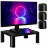 Monitor Laptop Stand Base Shelf Black Adjustable Office Holder