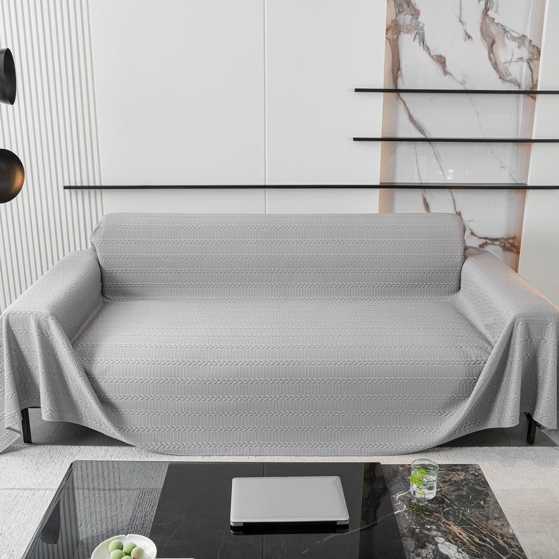 

Подушка для дивана из ледяного шелка, летняя подушка для сиденья, чехол для летнего дивана, нескользящая спинка, подлокотник, чехол, полотенце 180*130cm