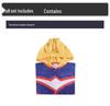 Kusugakuen Cosplay School Uniform - Halloween Anime Character Jumpsuit