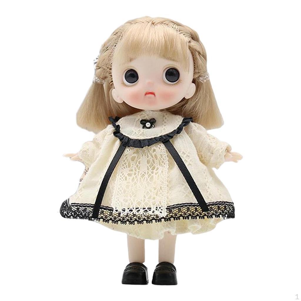 14cm Baby Doll with Ball Joints for Gifts and Celebrations