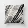 Black Throw Pillow Case Geometric Heart Letters Piano Fashion Girl Cushion Covers Home Sofa Chair Decorative Pillowcase 45X45Cm