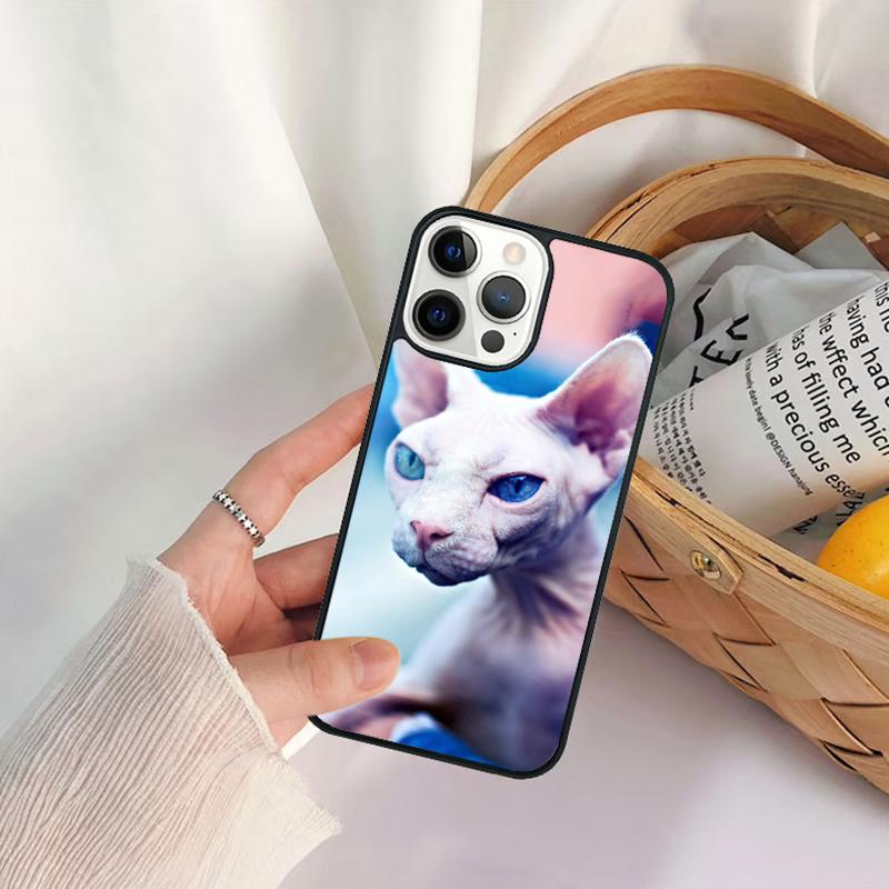 sphynx cat Unique Phone Case For iPhone 17 Air 16 15 14 11 12 13 Pro MAX Plus coque Cover Shell