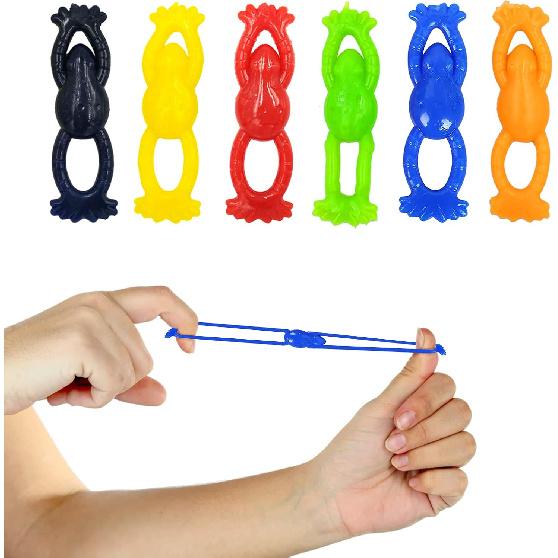 DoDoMagxanadu 14 Pack Assorted Stretchy Sticky Toy Kids’Party Favor Packs, Stretchy Sticky Hand Basket Fillers Novelty Fidget Toy Stocking Stuffers