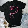 Faith Hope Love Pink Ribbon Breast Cancer Awareness T-shirt Unisex T-shirt