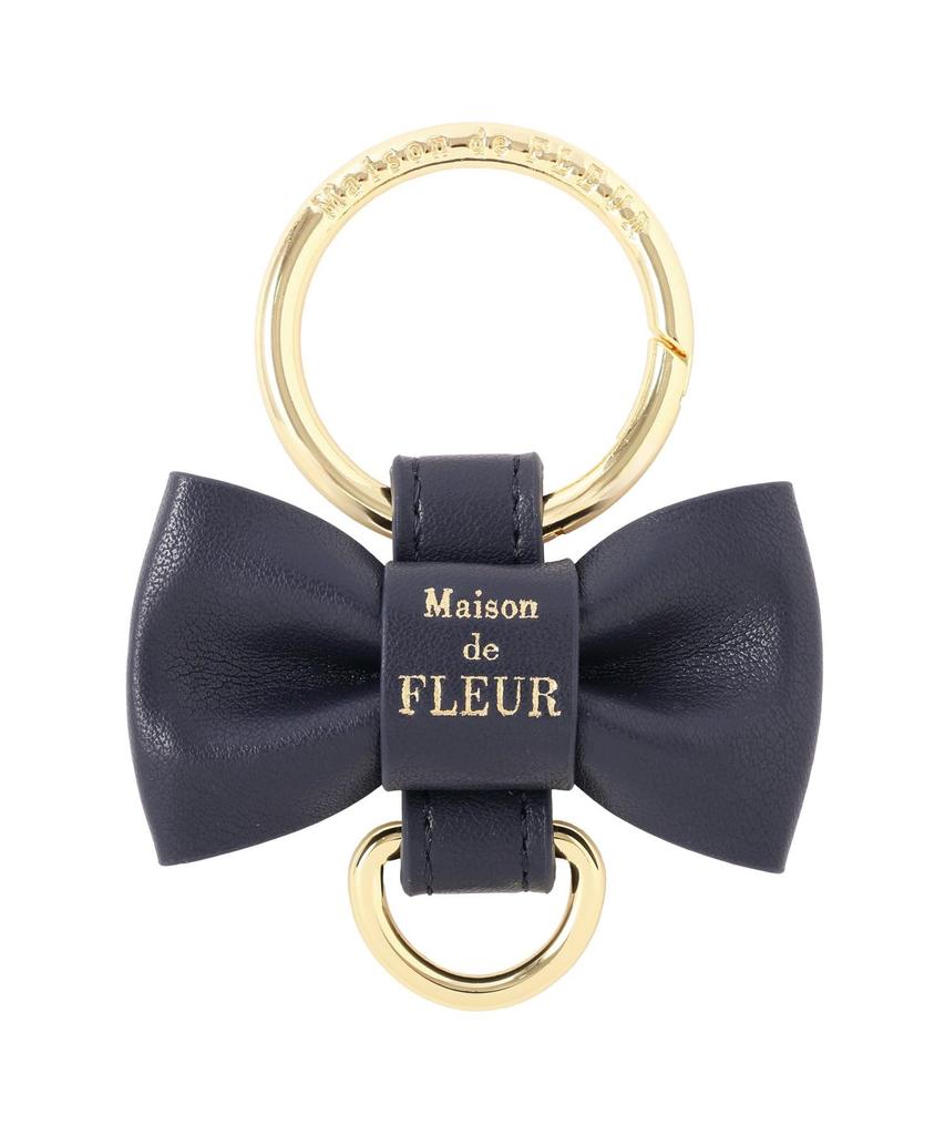 Maison de FLEUR Ribbon Size Other 08001389100 Keyring, Navy, F, Accessories,