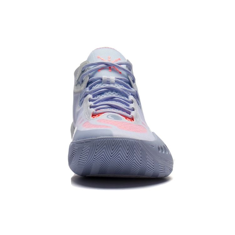 Li Ning Phantom 3 Sports Casual Non-Slip Wear-Resistant Low-Top Basketball Shoes Men Sneaker Light-Blue ABPS041-1