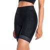 Shorts de Sport Fitness Taille Haute Absorbant la Transpiration avec Coussin Silicone Amortisseur pour Vélo Route Cyclisme Femmes à Quatre Fentes