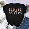 Family Vacation T Shirt Kawaii Donald Duck Print Fashion Clothes Casual Women Tshirt Camiseta Mujer