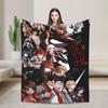 Game Danganronpa Blankets  Soft Warm Comfortable Plush Throw Blanket For Kids Adult Couch Chair Flannel Bedspread Bed Cover