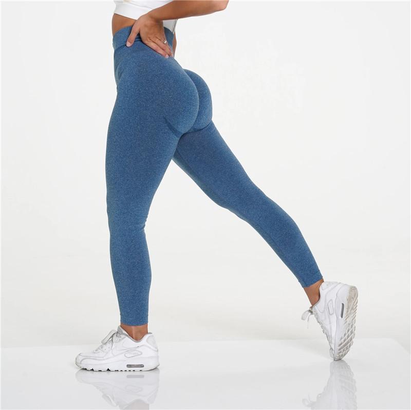 Hot-selling Seamless Knitted Buttocks, Moisture-wicking Yoga Pants, Sports Fitness Pants, Sexy Buttocks Women's Leggings