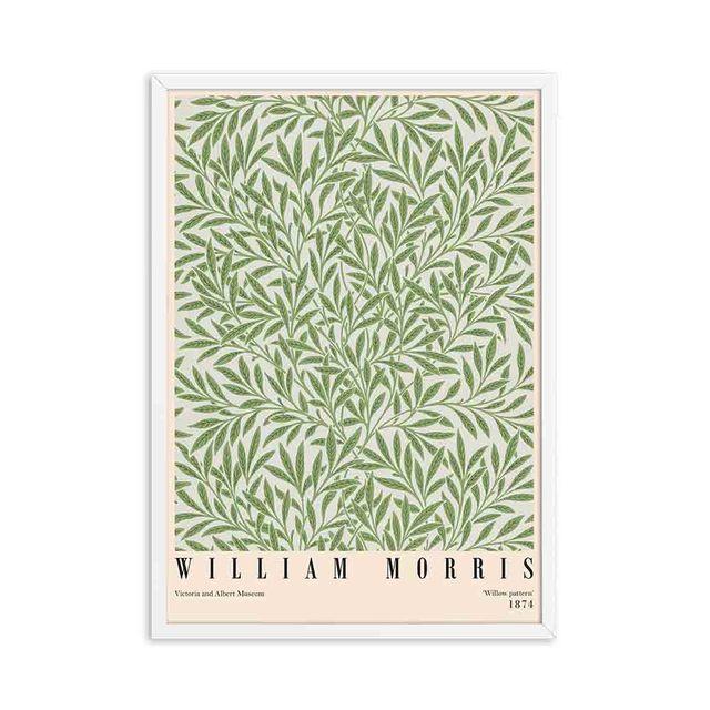 

Уильям Моррис Печать на холсте Музей Виктории и Альберта Выставочный плакат Лондонского метрополитена в стиле модерн Картина Настенный декор 21cm×30cm NoFrame