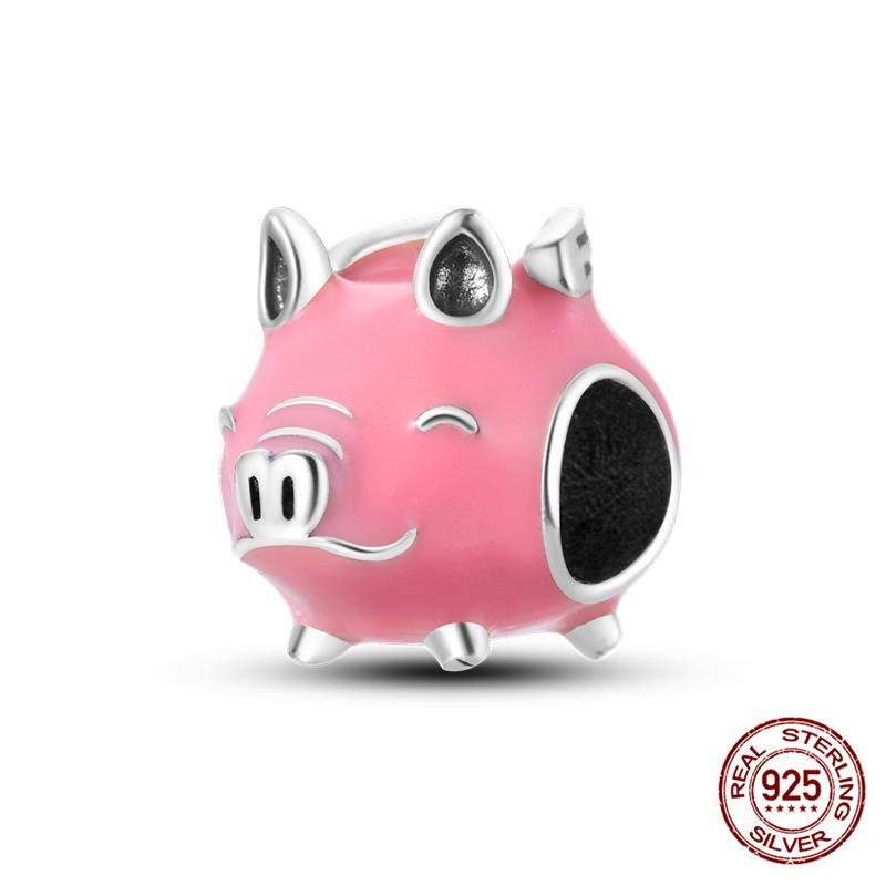 Fit Charms Fororiginal Bracelets And 3Mm Bracelets Cat Pendant Under The Mooncopper Jewelry Making For Women Gift