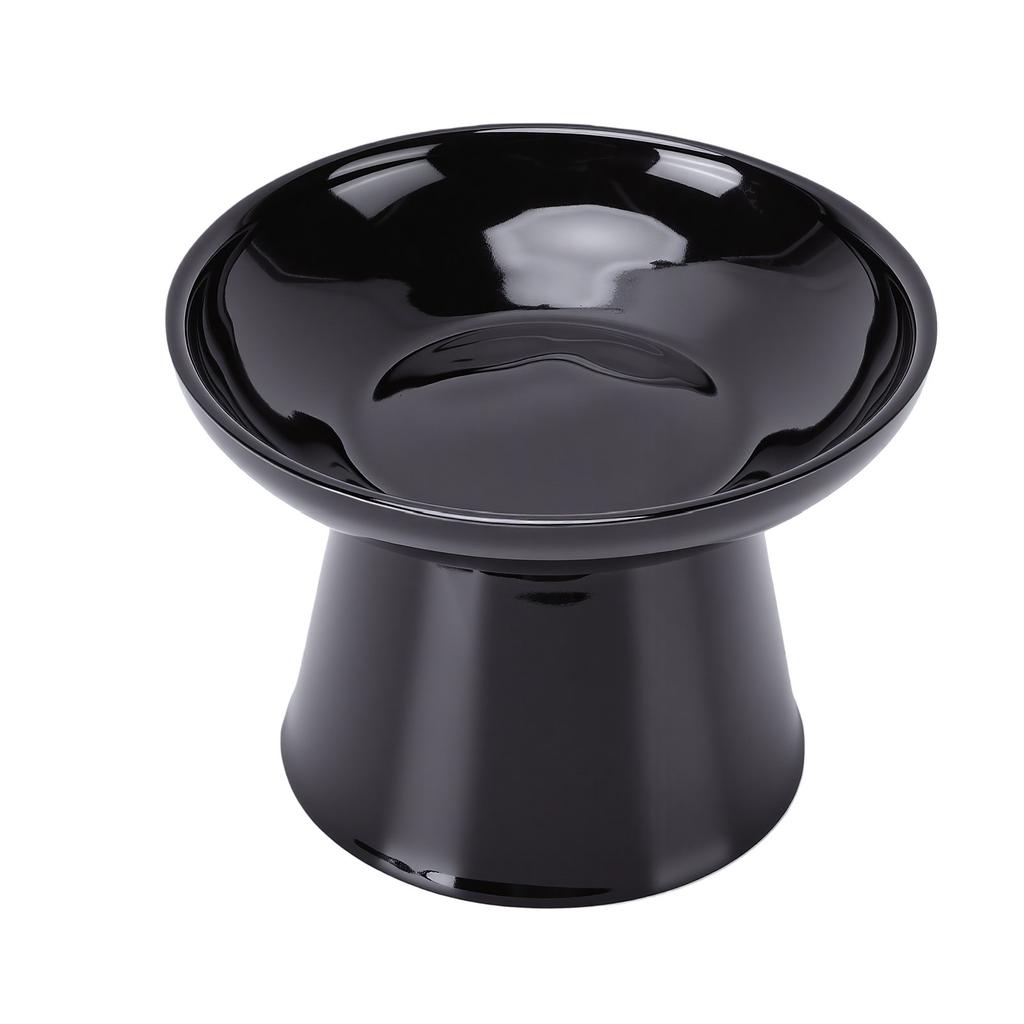 Elevated Ceramic Cat Water Bowl   Fatigue Neck Care Large Capacity Bowl for Cats and Dogs