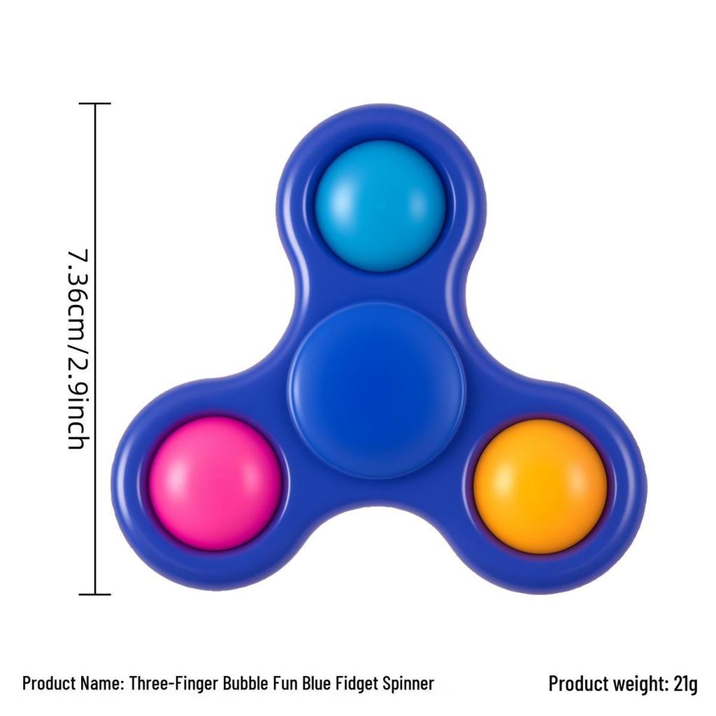 Fidget Spinner Bubble Pop Stress Relief Toy