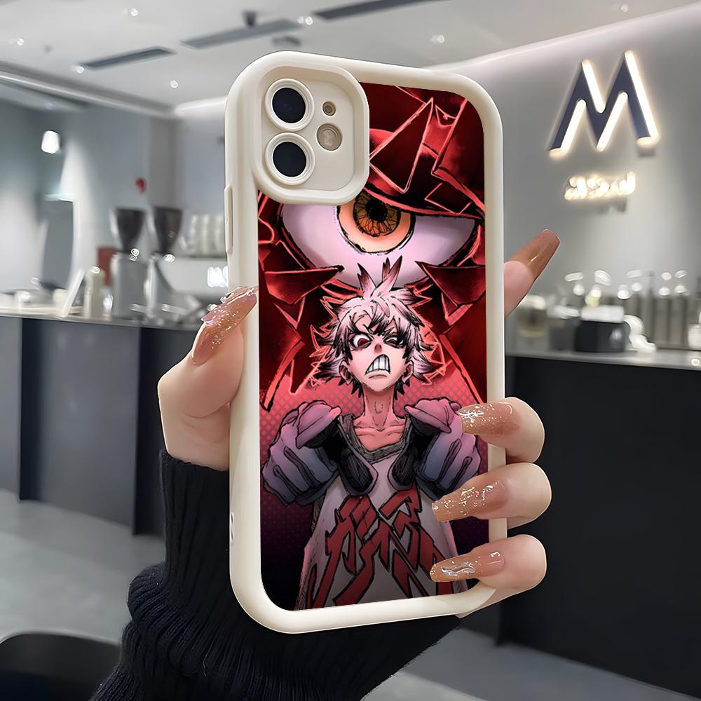 Anime A-Gachiakuta Phone Case For IPhone Air 17 Pro Max 16 E 15 14 Pro Max 13 12 11 Mini Plus Soft Silicone White Cover