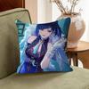 Yelan Anime Pillow Cover Design Cushion Cover Decor Holiday Decorati