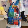 Nischen-Design-Schulranzen weibliche College-Studentin japanische Persönlichkeit große Kapazität Computer-Rucksack leicht High-School-Rucksack Trend