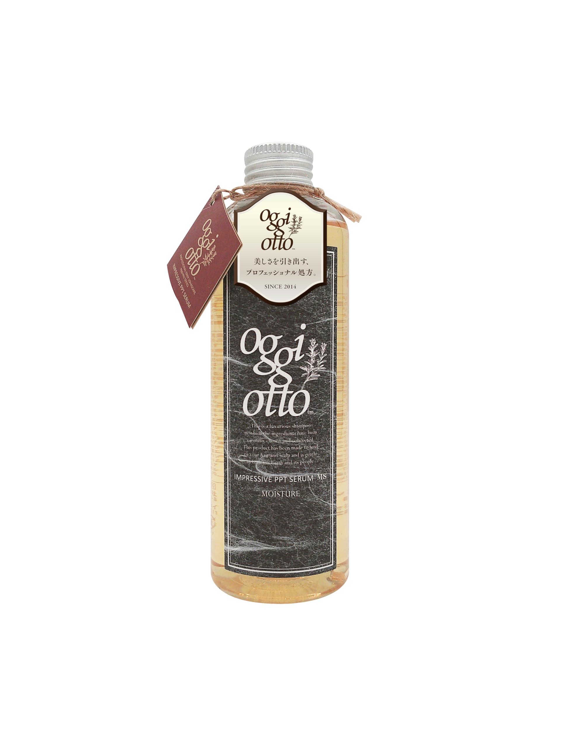 oggiotto Impressive PPT Serum MS Moisture Salon Damage Made in Japan Shampoo, 250ml, Exclusive, Moisturizing, Smooth, Care,