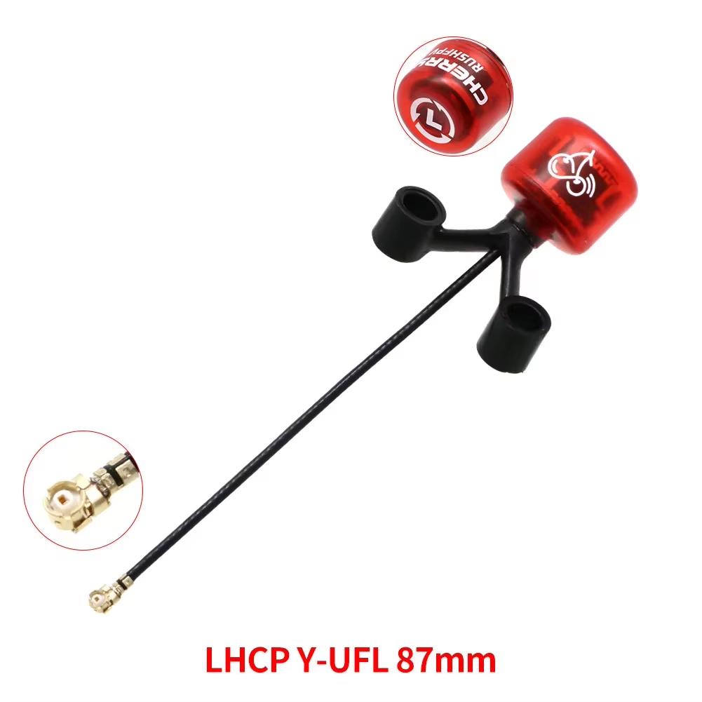 RUSH FPV Cherry 2 II 5.8G 1.8DBI Racing Drone Antenna Set for RC Quadcopters LHCP RHCP SMA UFL