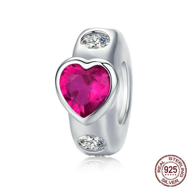 Fit Europe Bracelet Original 925 Sterling Silver Cactus Pineapple Flower Beads S925 Pink CZ Cherry Blossom Charms Diy Jewelry