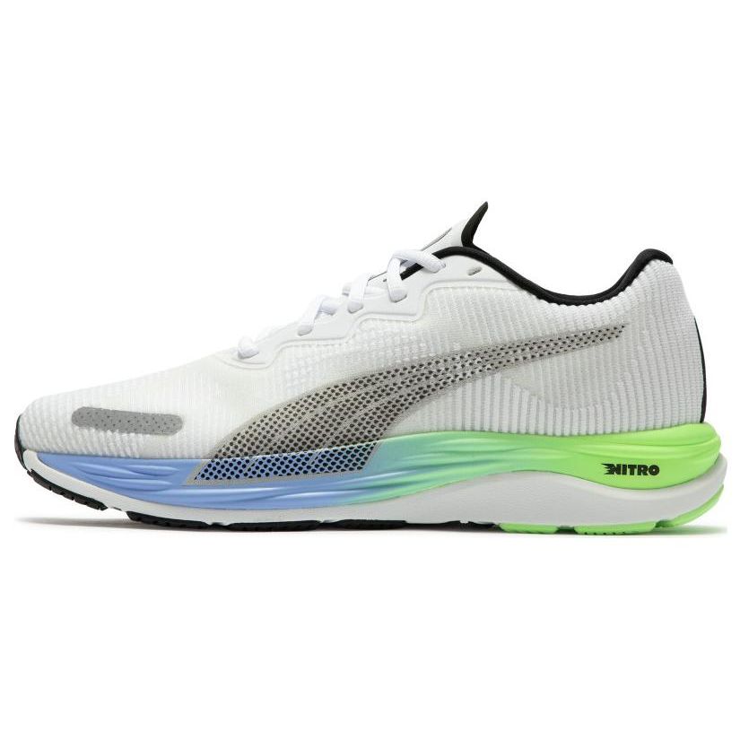 PUMA Velocity Nitro 2 Fade Мужские низкие беговые кроссовки Белые 378526-02 40