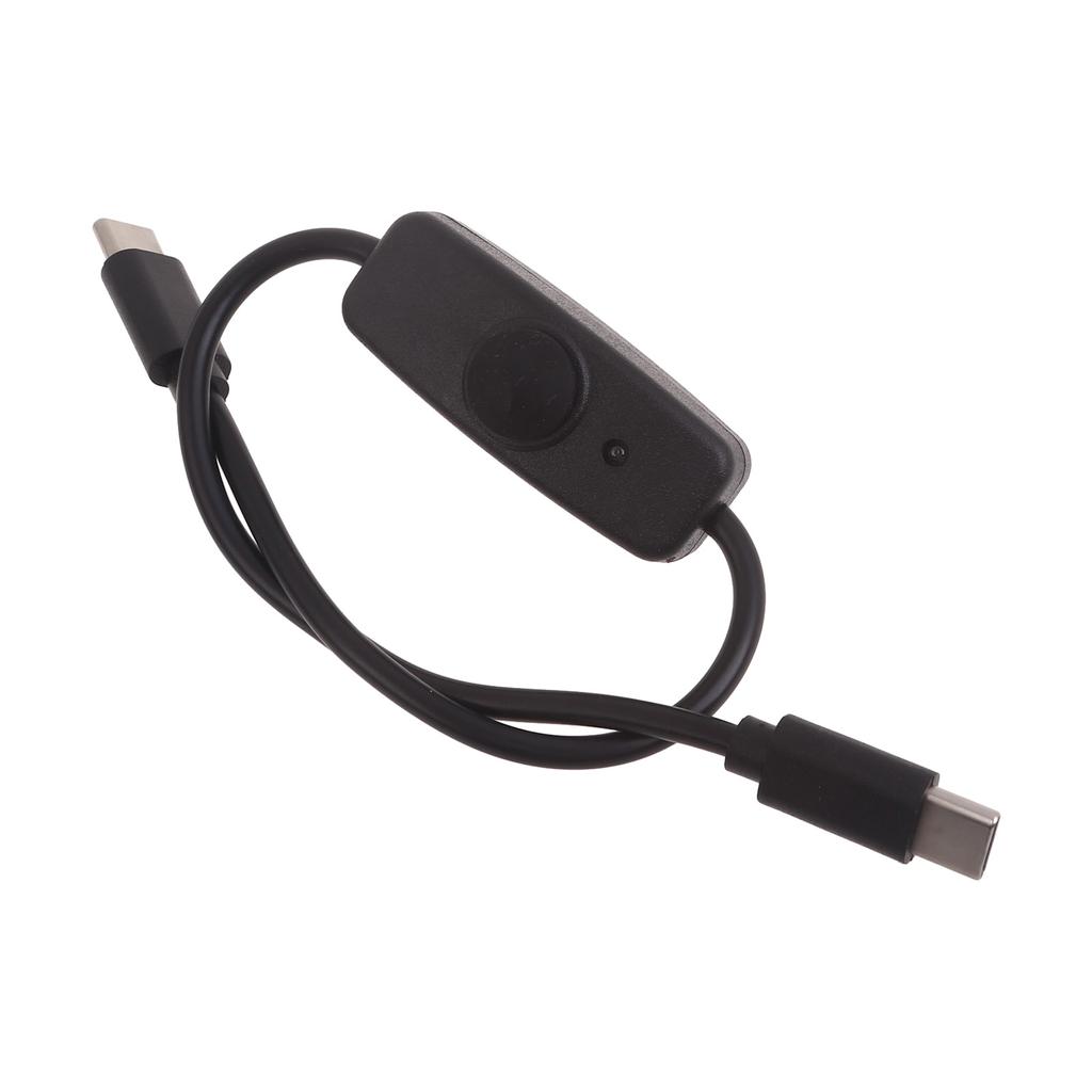 USB C Type C With ON/OFF Switches Power Button 12inch Charging Extension Cable Universal Type C Extension Cable