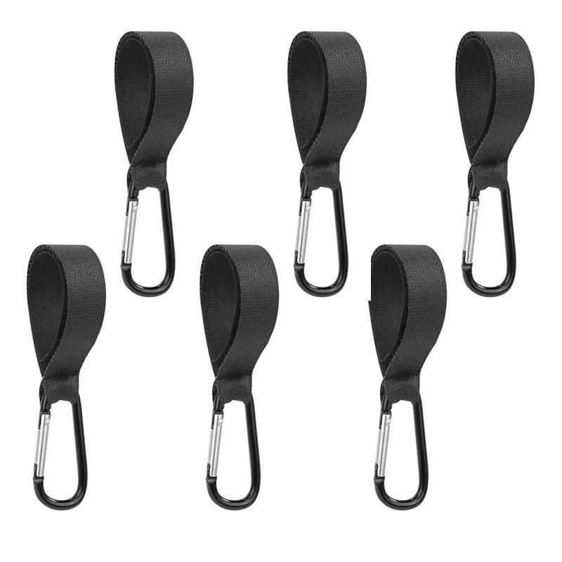 1/2/4/S Baby Stroller Hooks Clip Multifunctional Organizer Clasp Hook And Loop Baby Stroller Hanging Hook Storage Accessories