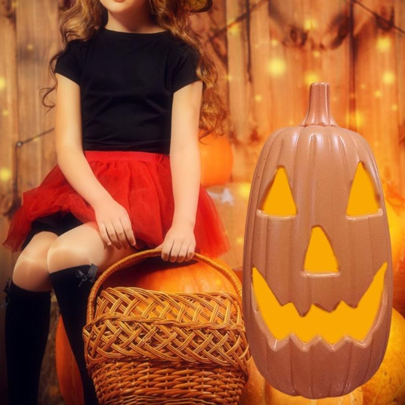 HalloweenPumpkin Ornament Festival Halloween Pumpkin Light Ornament Battery Operated Outdoor Decoration