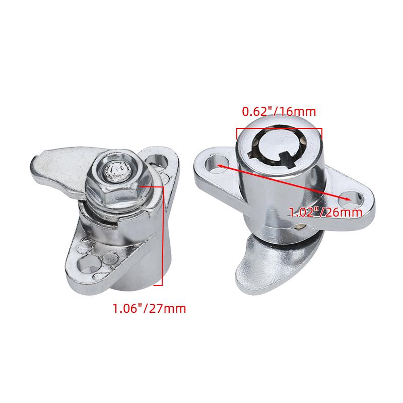 4 Keys Hard Saddlebag Locks Set Motorcycle Parts For Harley Touring Road Glide Road King Electra Glide FLHR FLHT 1993-2013