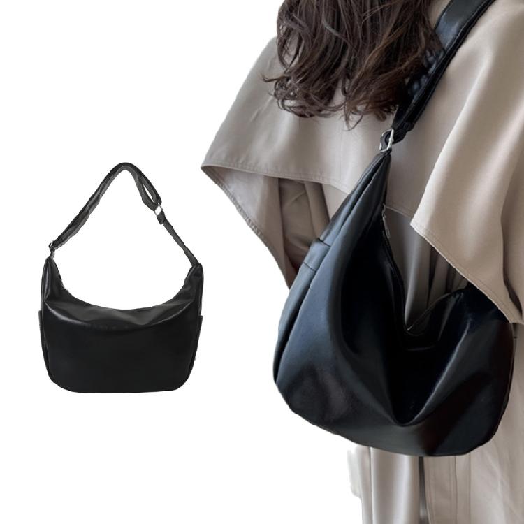 PU Leather Crossbody Sling Bag Crossbody Shoulder Bag Adjustable Strap Handbag