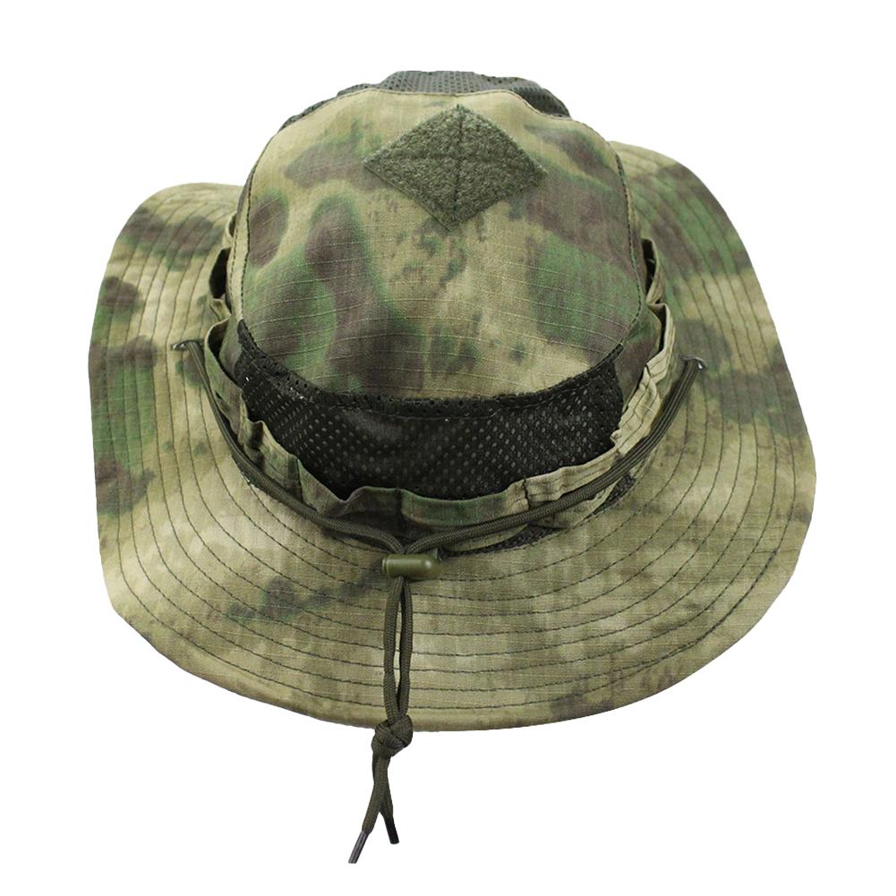 

Camouflage Enthusiasts Square Pocket Camo Bonnie Cap US Bucket Benny Hats Fishing Outdoor Hiking Sun Caps