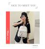 Schoolbag1011 New Fashionable Korean Versatile Student Simple Casual Large Capacity Travel Backpack Ultra-Lightweight