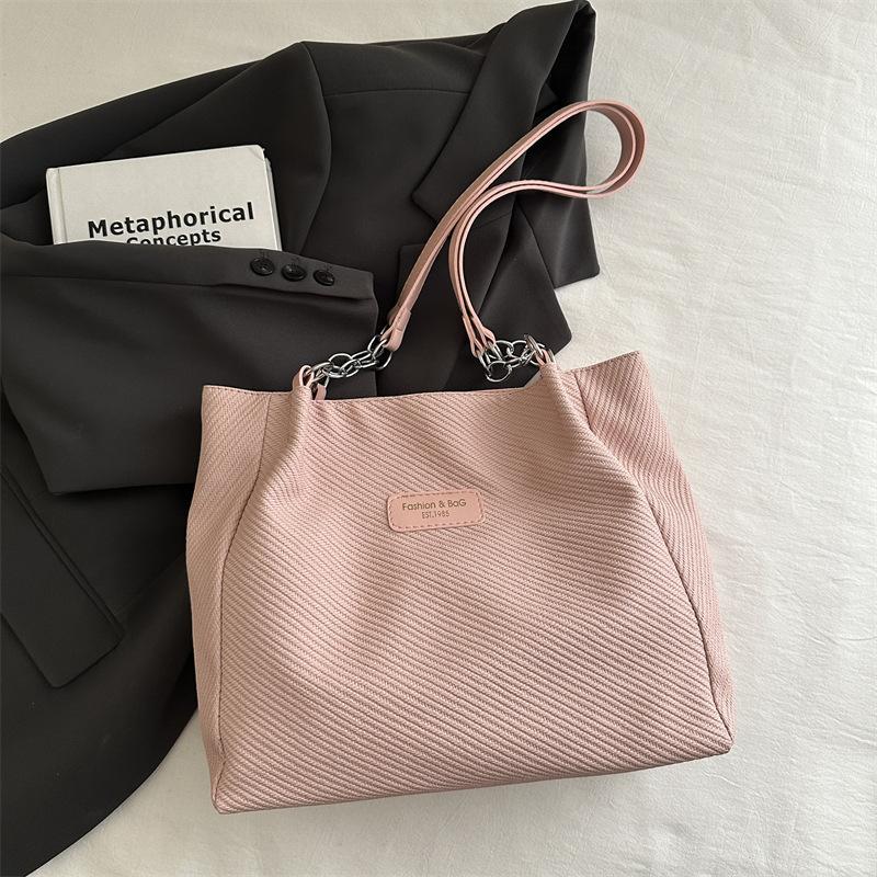 French niche bag feeling tote bag 2025 new trendy fashion big bag women's bag versatile casual shoulder bag new