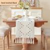 American Luxury Tassel Table Runner and Tea Mat Cover
