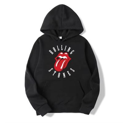 Jesień Zima Nowe Męskie Damskie Bluzy z Kapturem Gorący Pocałunek Nadrukowane Bluzy Hip Hop Długi Rękaw Modne Wygodne Bluzy