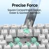 Multi-color 2-in-1 keyboard keycap switch puller, cover opener, universal keycap shaft dismantler, button puller, keyboard acc