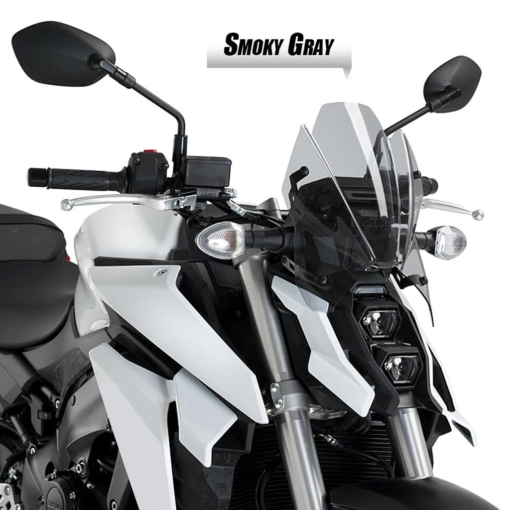 Fit for S950 Motorcycle Visor Windshield Windscreen Spoiler Air Deflector Screen Optimal Clear View Adjustable Universal