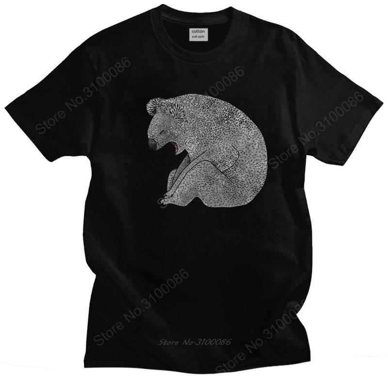 Cool Funny Bear Animal No Koala T Shirt Unisex Casual Tshirt Shortsleeve Printed Tshirt Pure Cotton Oversized Tee Merchandise