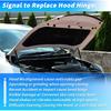 Motoforti Front Hood Hinge for Honda Civic 2001-2005 Sedan Coupe for Honda CR-V 2002-2006 for Honda Element 2003-2011 Front Left Right Hood Hinge Set