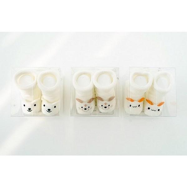 Hi Baby Club Bamboo Character Socks 3-piece Set, Korean Baby Products