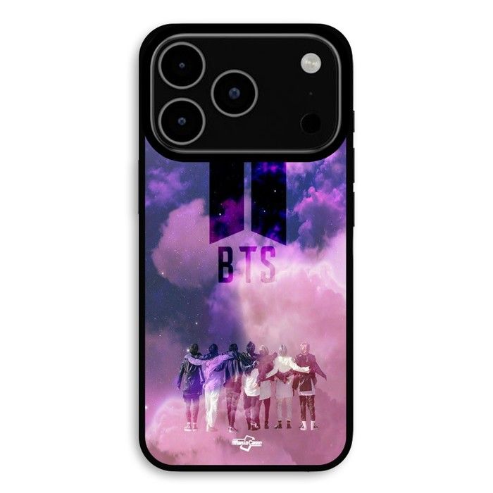 Hülle Für iPhone 18 Pro Max bts Musikgruppe kpop logo Maniacase schwarz