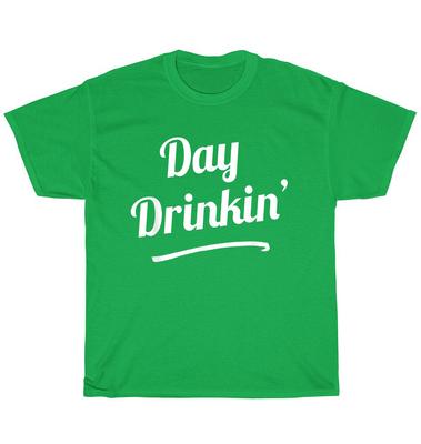 Lustiges Tagestrinken Bier Alkohol Schnaps Weinliebhaber Trink-Slogan T-Shirt Unisex