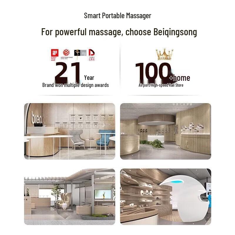 Breo iSeeE Eye Massager CN plug (adapter included)