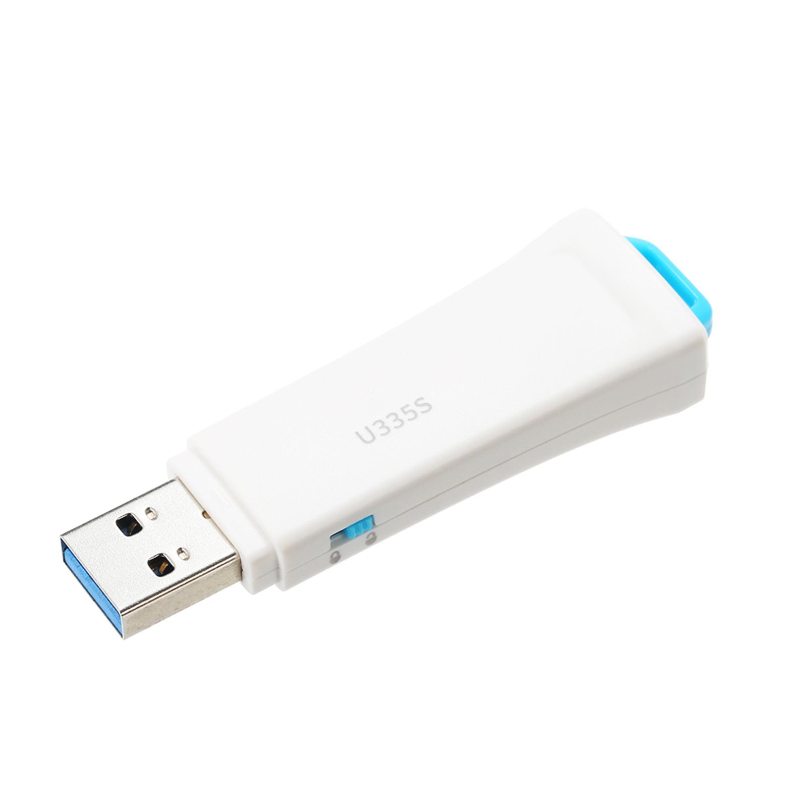 USB 3.0 Флеш-накопитель Высокой Емкости Надежная Портативная Флешка для ПК Компьютера Ноутбука 64GB белый