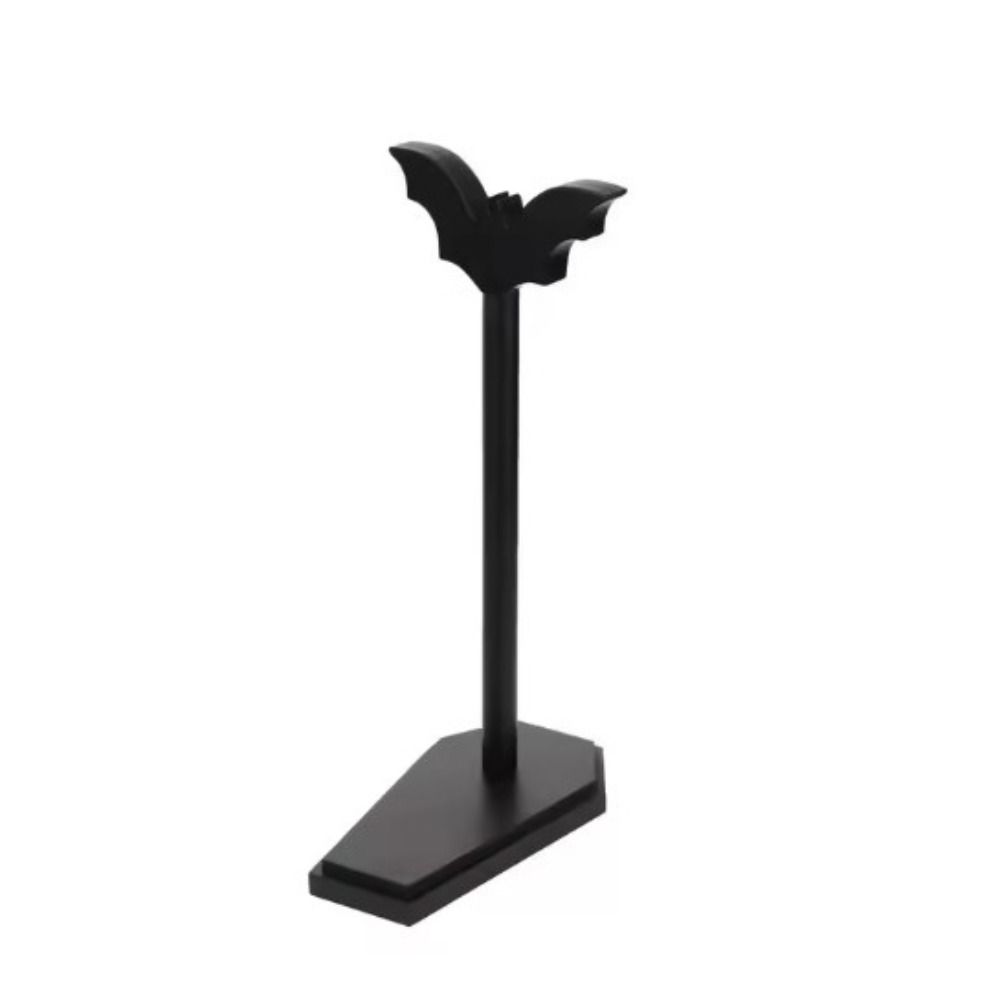 Acrylic Halloween Paper Towel Stand Gothic Paper Towel Rack Useful Bat Tissue Holder  Countertop