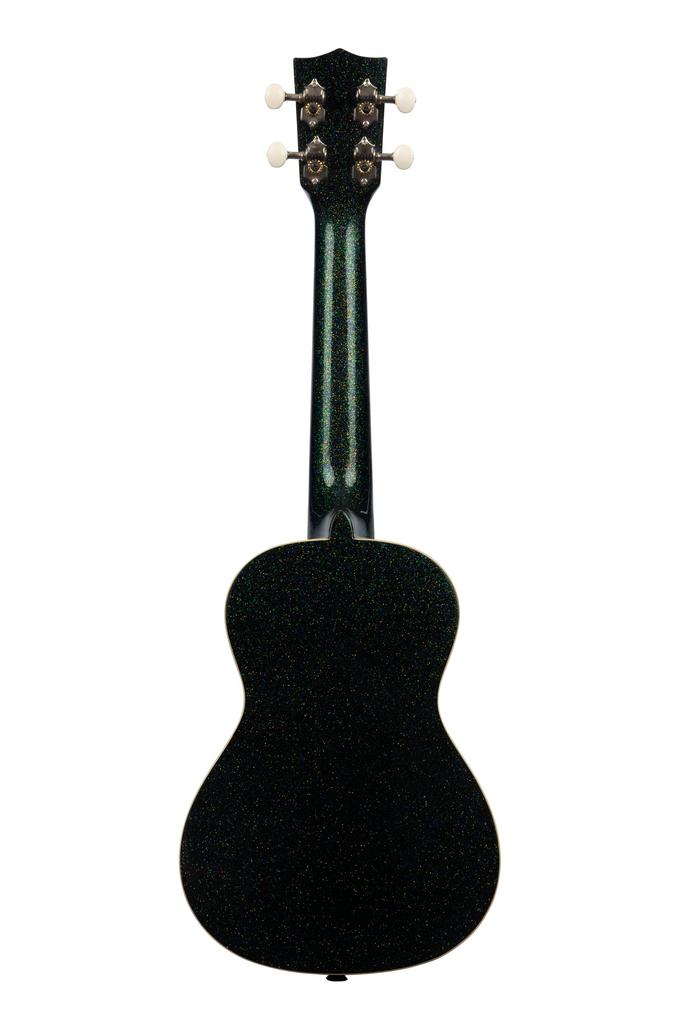 KALA Ukulele Sparkle Series Lame Sparkle Finish Concert Galaxy bag BlackKA-SPRK-BLACK-WBAG20_06 [Gig included] []
